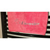 Badetuch Frottee pink